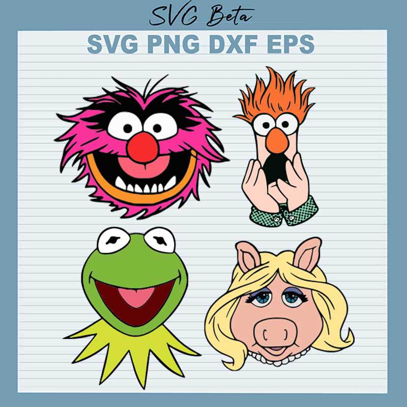 The Muppets Cartoon SVG