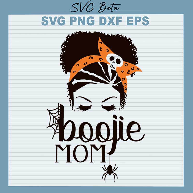 Boojie Mom Halloween SVG