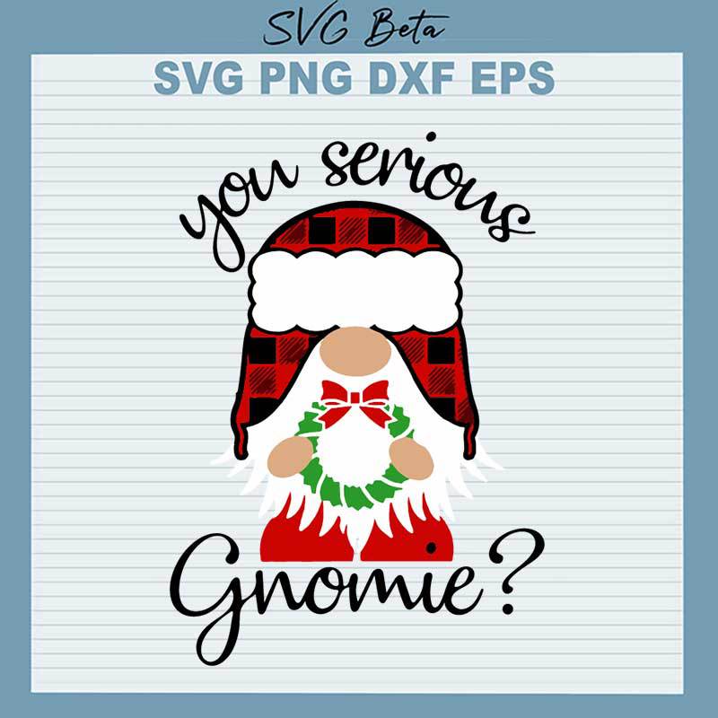 You Serious Gnomie SVG