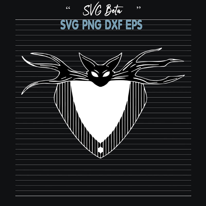 Jack Skellington bow tie svg