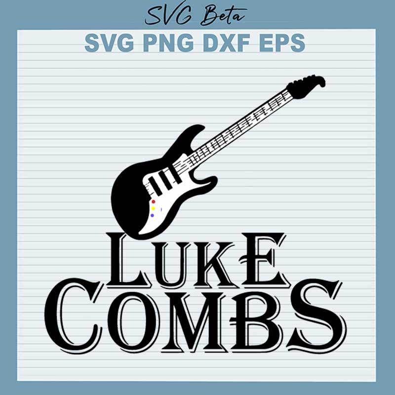 Luke Combs SVG