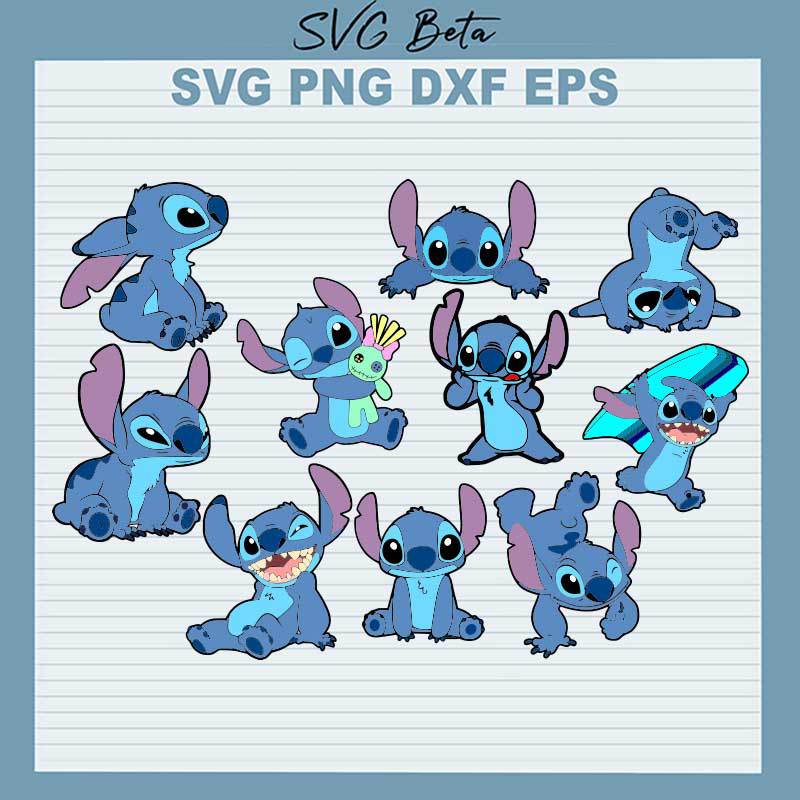 Disney Lilo And Stitch SVG