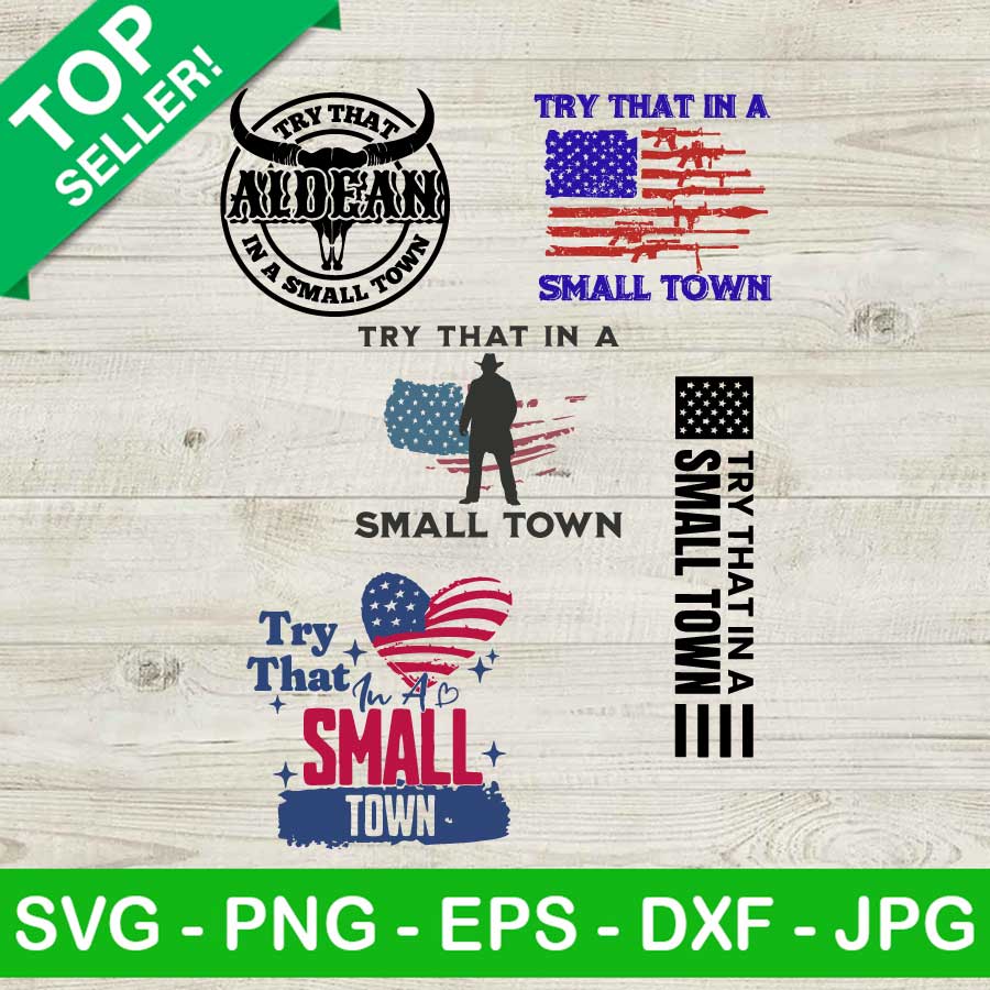 Jason Aldean Try that in a small town SVG bundle, Jason Aldean western SVG, Small town Country Music america SVG