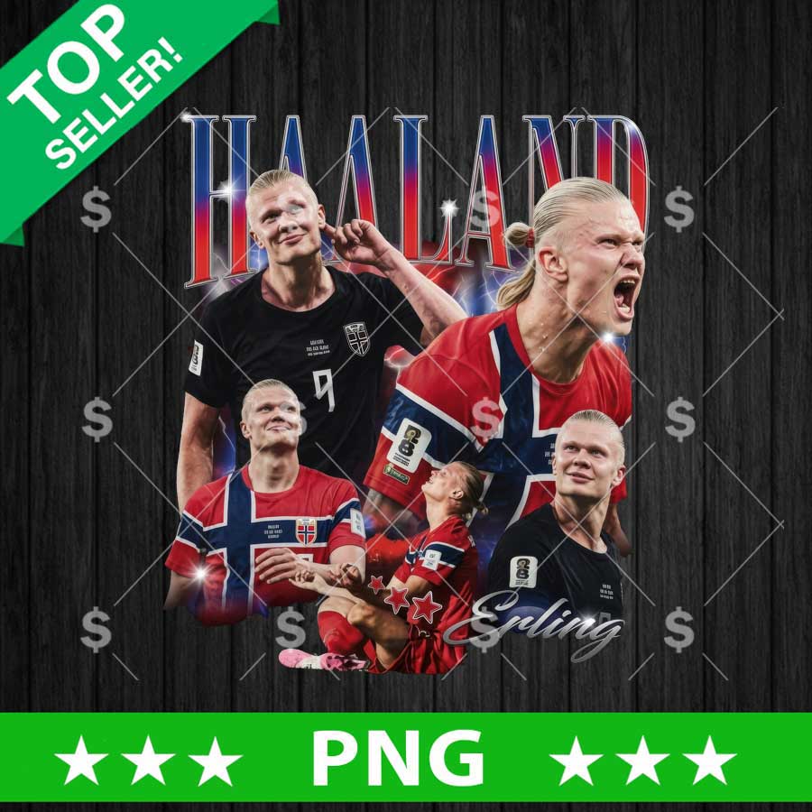Erling Haaland Norway Football PNG