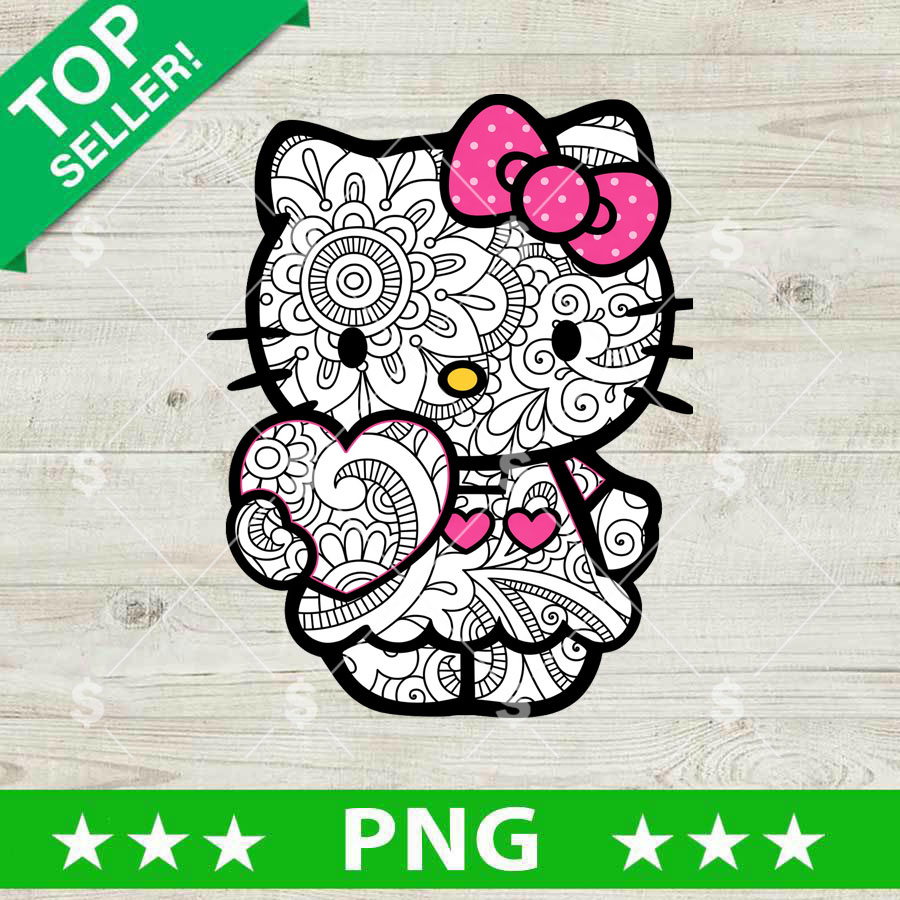 Hello Kitty Mandala PNG