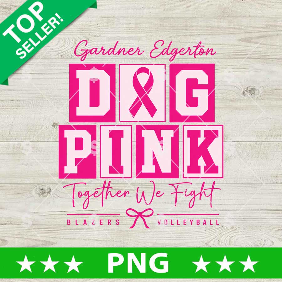 Gardner Edgerton Pink PNG, Gardner Edgerton Breast Cancer PNG, Pink Ribbon PNG