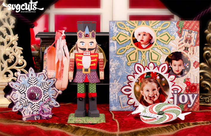3d christ nutcracker is a vector cut file that we made with high detail quality, we also minimized the nodes in each design, so you can make various projects with this design without worrying about losing image quality. Clara S Christmas Eve Svg Kit 8 99 Svgcuts Svg Files For Cricut Silhouette Scanncut Scal And Sizzix Machines