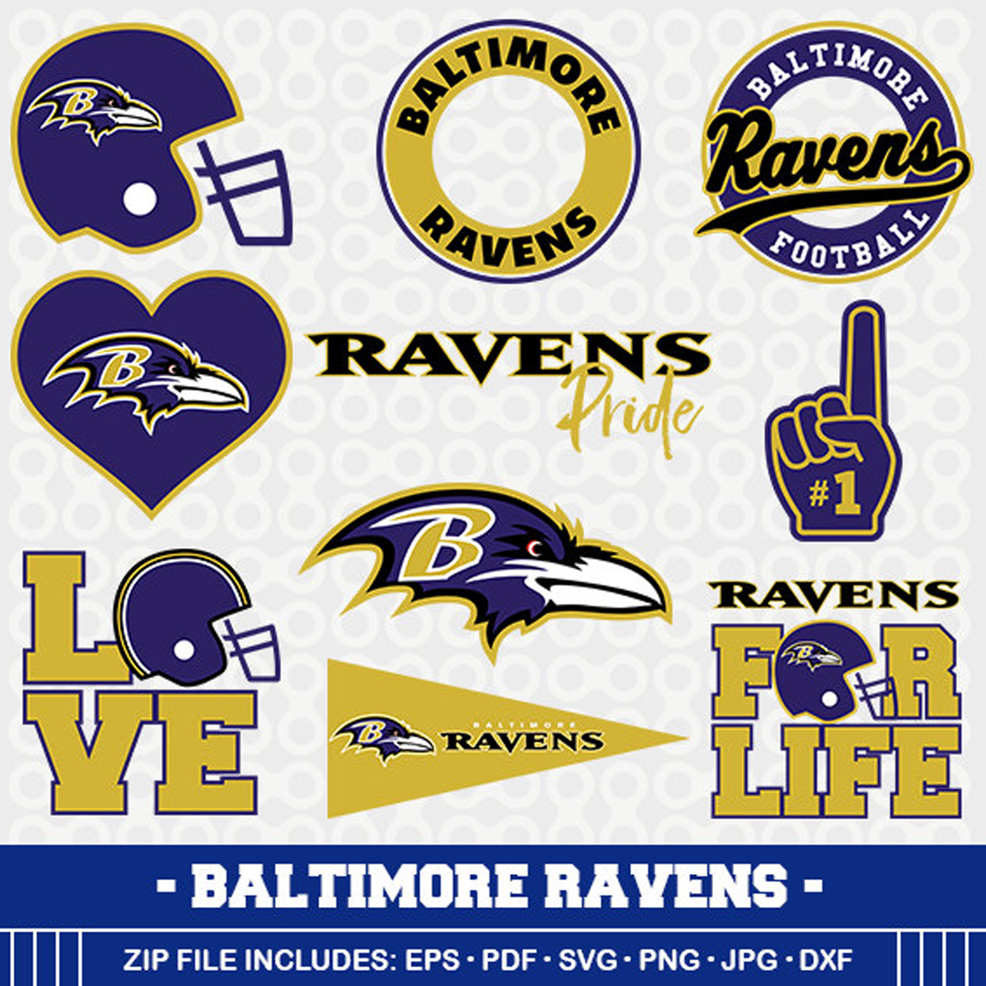 Download any baltimore ravens logo svg or baltimore ravens png logo here for free! Baltimore Ravens Svg File Vector Design Svg Embroidery