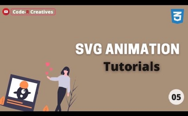 Learn SVG Animation Using CSS || Animate SVG Image With Pure CSS || SVG Animation || 05 - Files ...