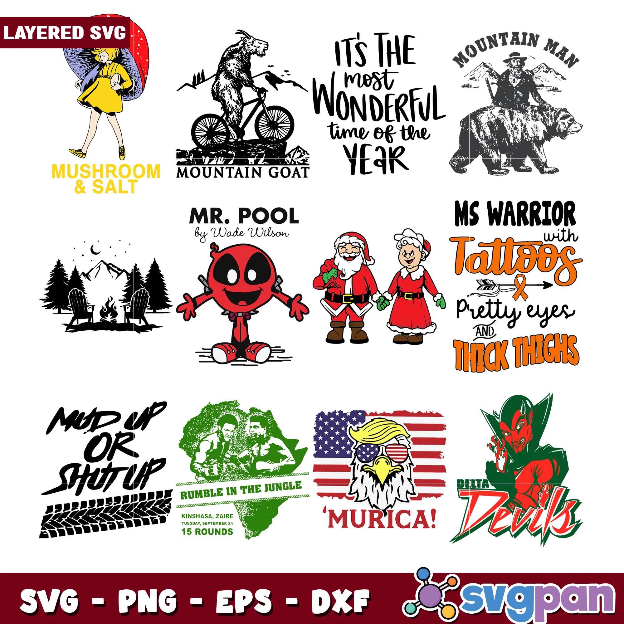 Creative Layered Svg Bundle For Various Projects Svgpan