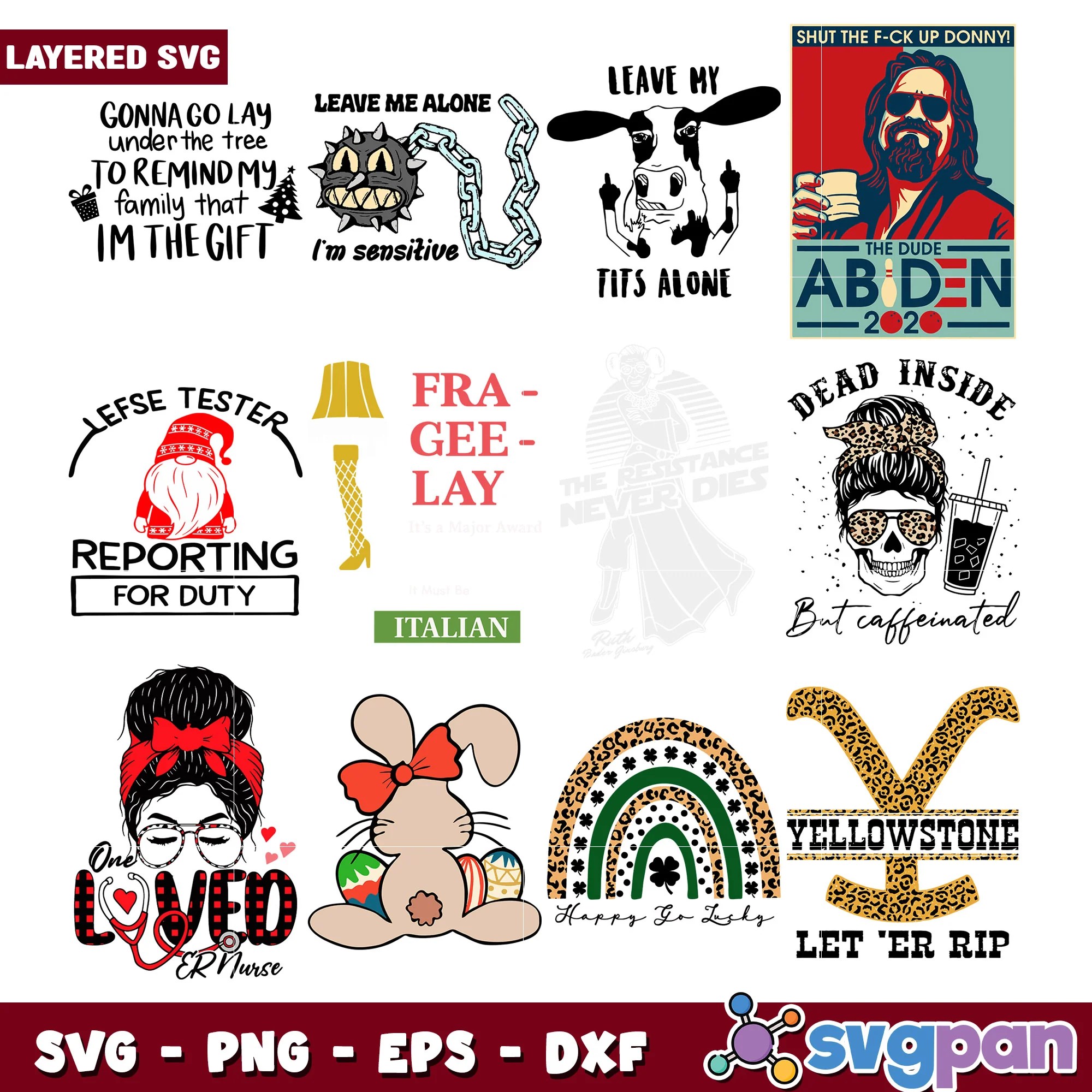Layered Svg Bundle For Creative Craft Projects Svgpan