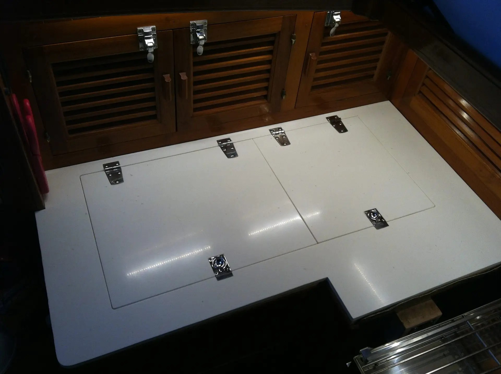 Galley countertop