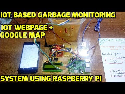 Iot Based Garbage Monitoring System Using Raspberry Pi - Classic 4K Gradient Designs | Free Download