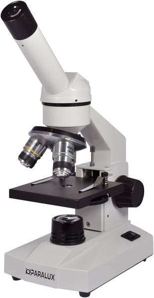 microscope optique actuel (x40 à x400)