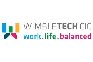 wimbletech WimbletechCIC logo - client of SW19 Design and Print Wimbledon