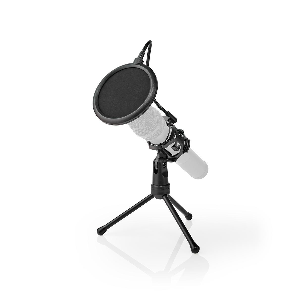 Mikrofonbordstativ med Shockmount Mikrofonbordstativ med Shockmount