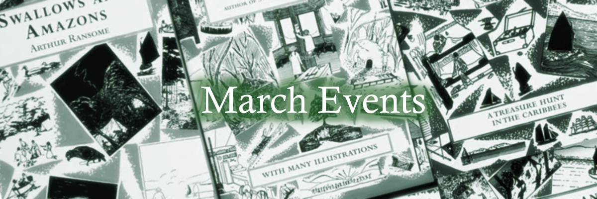 Swallows and Amazons events and activities for March