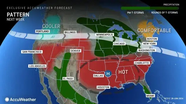 While Independence Day is typically hot and humid with spotty thunderstorms, this year's Fourth of July may be exceptionally hot for many.