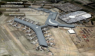 The single terminal offers short walking distances for . Southwest Spending 150 Million To Expand Hobby Airport For International Flights Swamplot