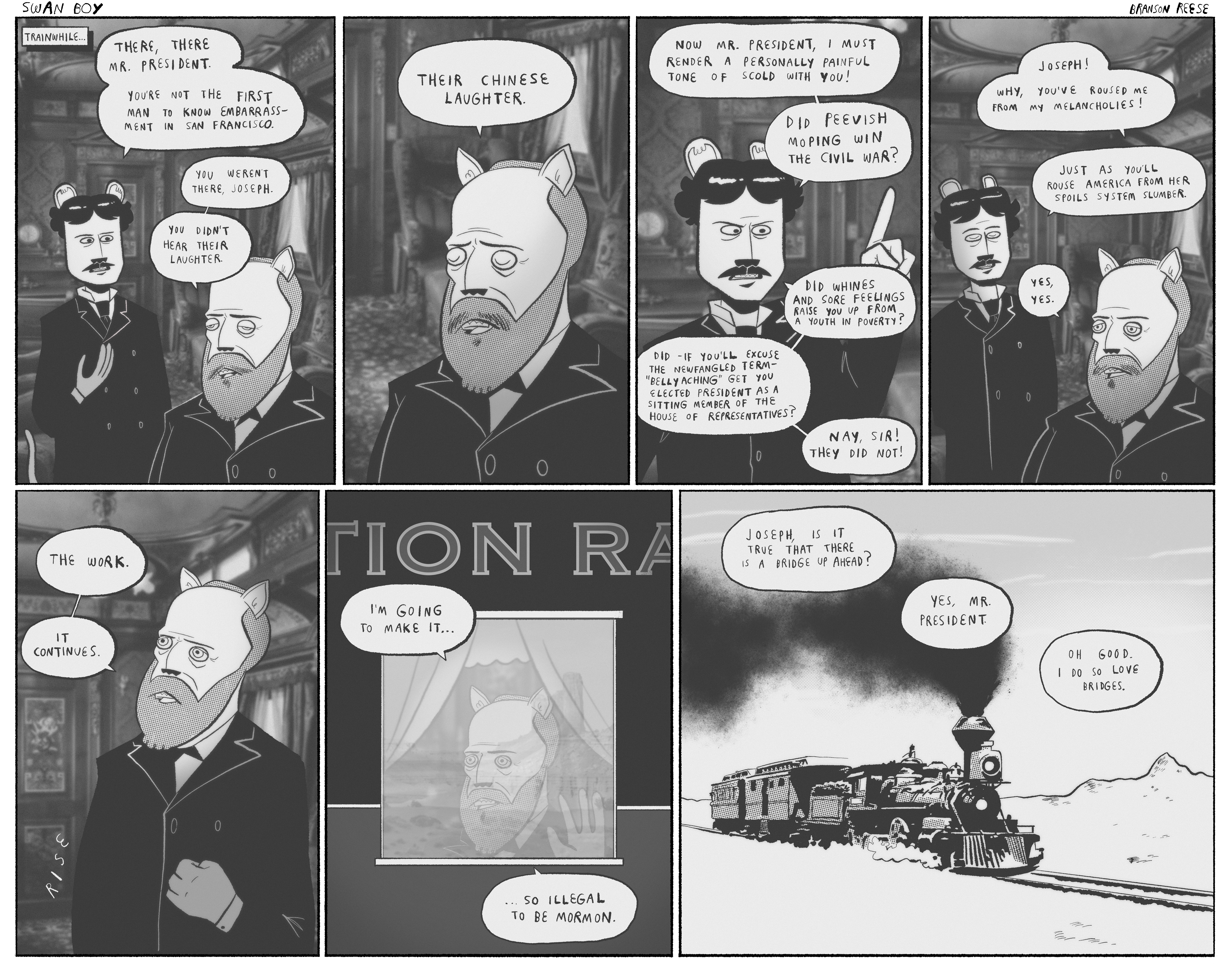 Joseph Stanley-Brown is a mountain lion, not that any of you even ASKED