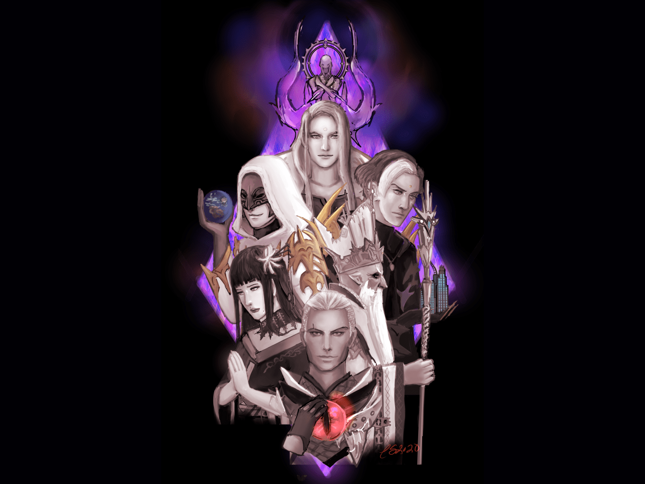 Villains Anniversary Piece