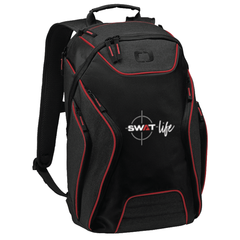 Ogio Backpack With Red Trim Swat Life