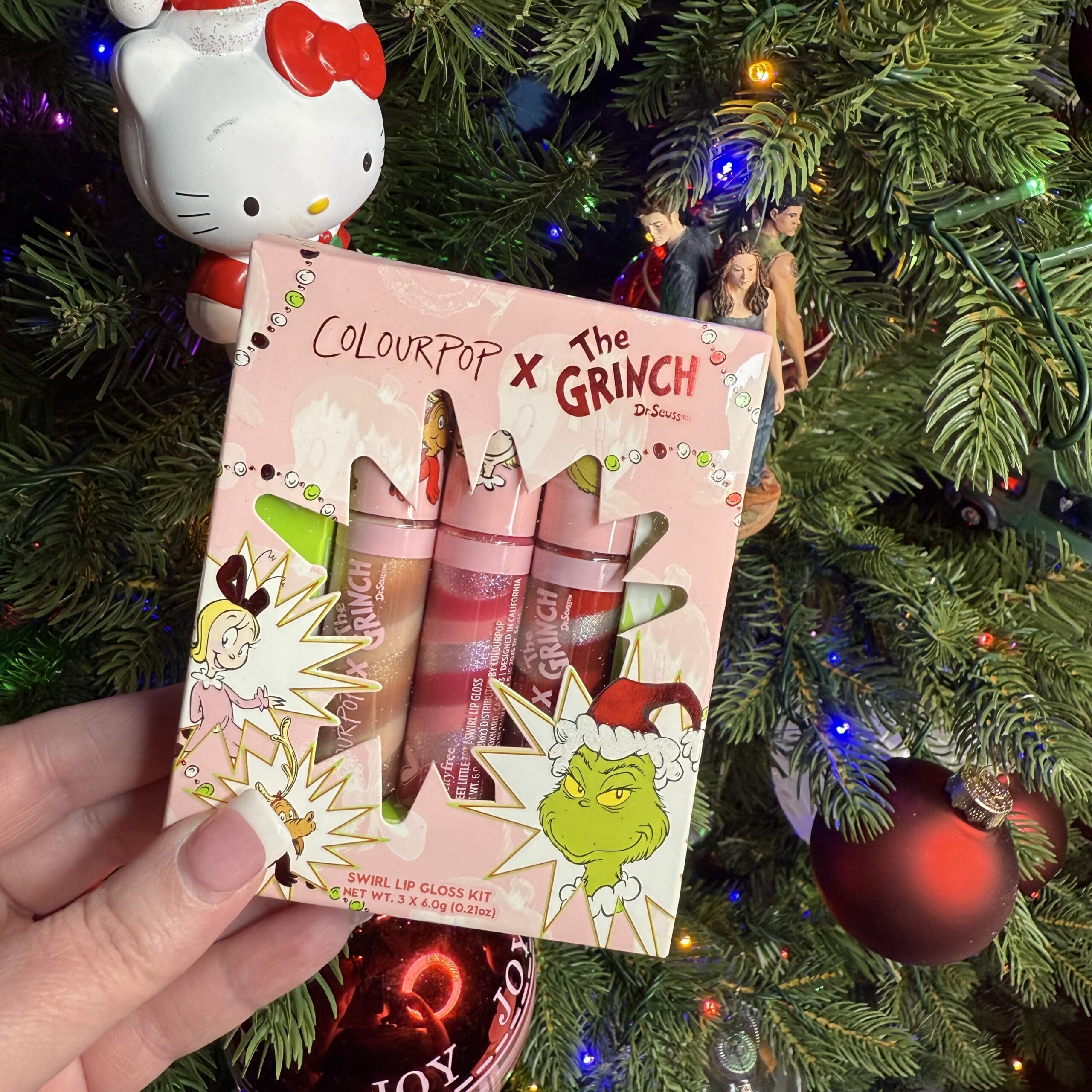 Merry Grinchmas Swirl Lip Gloss Kit