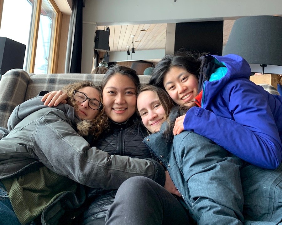 Janna Jiang With Friends From The Swedish Program. All Photos Courtesy Of The Author.