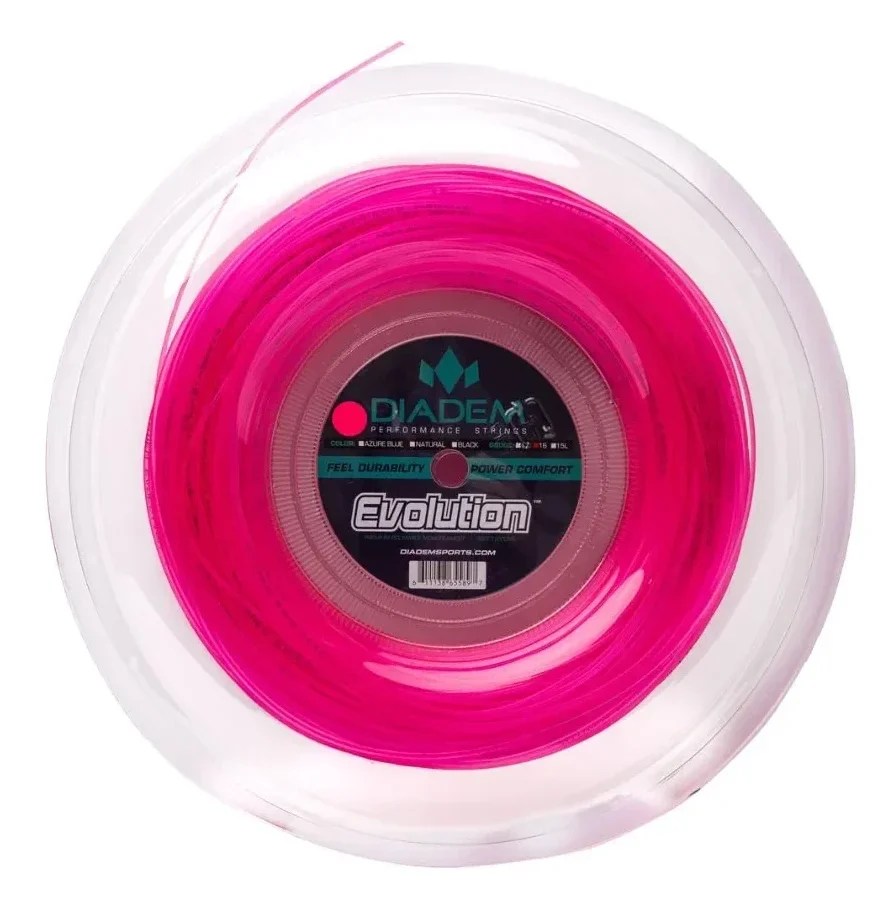 Diadem Evolution Tennis String – Pink – Sweetbite Sports