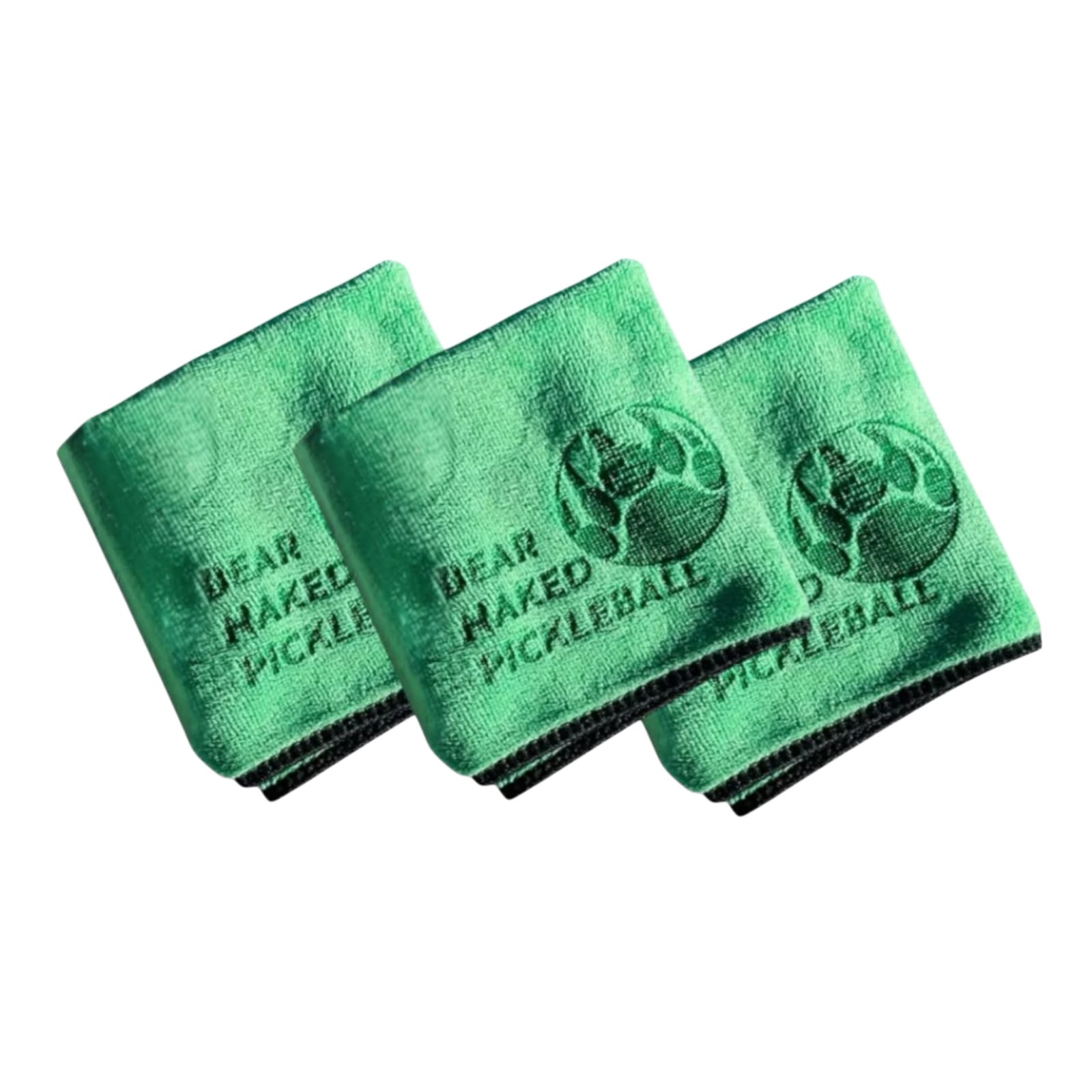 Bear Naked Microfiber Cleaning Towels (3-Pack)