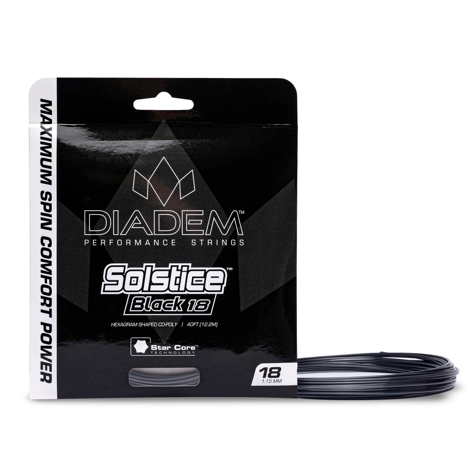 Diadem Solstice Black Tennis String
