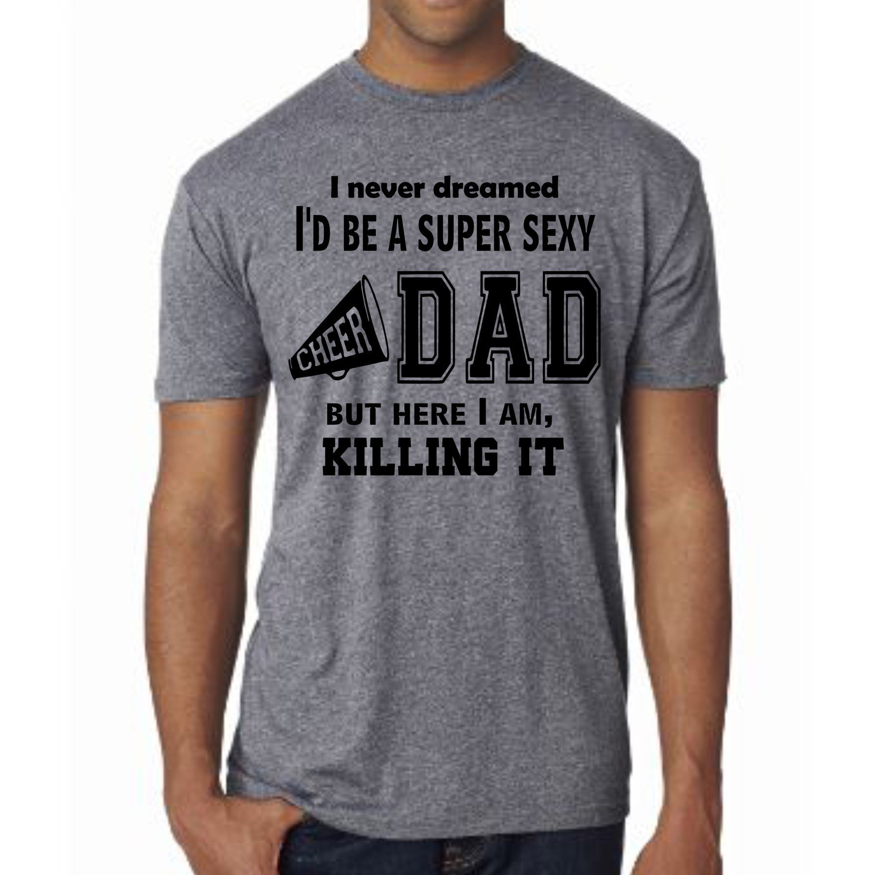 custom cheer dad shirts