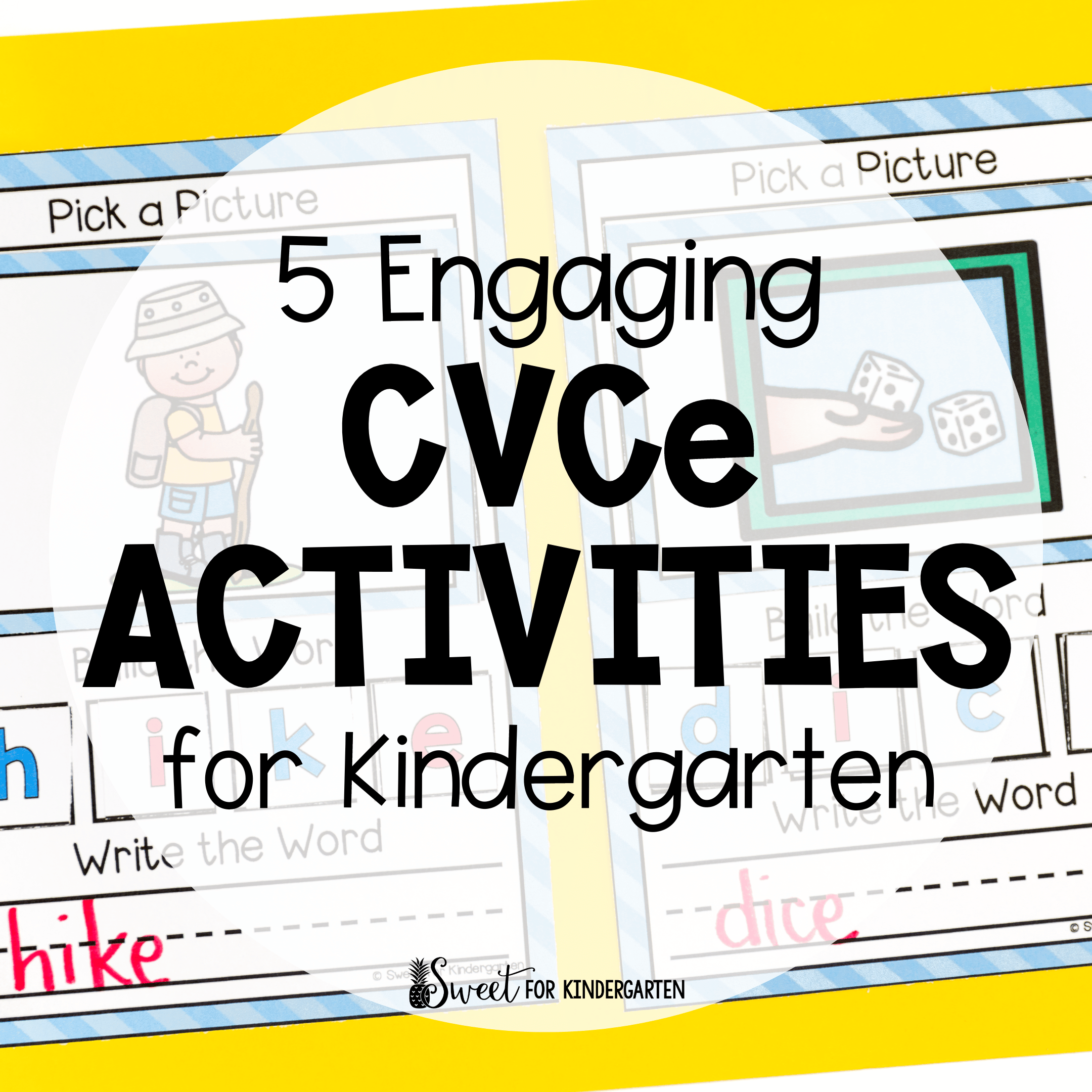 cvce activities for kindergarten