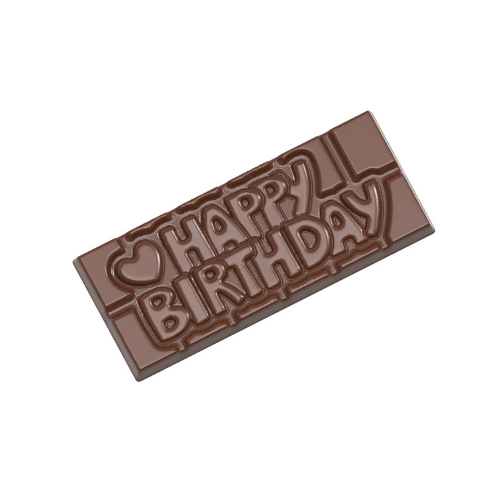 CW12010 Chocolate Mould Tablet Happy Birthday