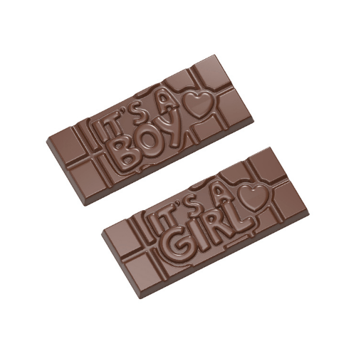 CW12012 Chocolate Mould Tablet It's A Boy/Girl