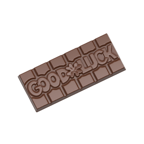 CW12014 Chocolate Mould Tablet Good Luck