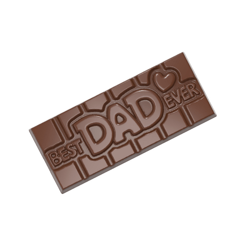 CW12017 Chocolate  Mould Tablet Best Dad Ever