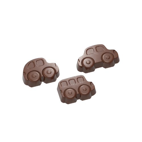 CW1693 Chocolate Mould Cars 3 Figures