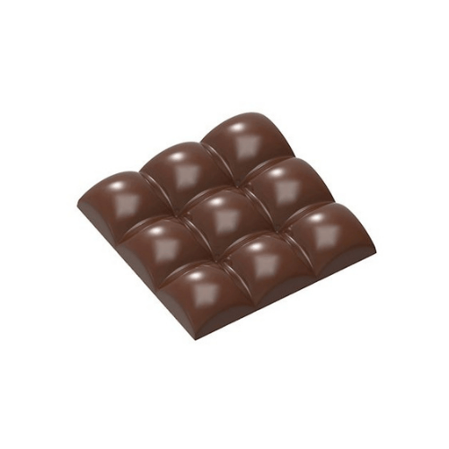 CW1898 Chocolate Mould Tablet Square Sphere - Alex Bourdeaux