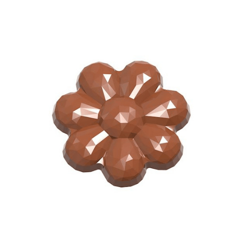CW1928 Chocolate Mould Flower Facet