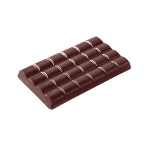 CW2049 Chocolate Mould Tablet 6x4 Wavy 103 gr