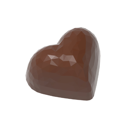 CW2476 Chocolate Mould Half Sphere Facet