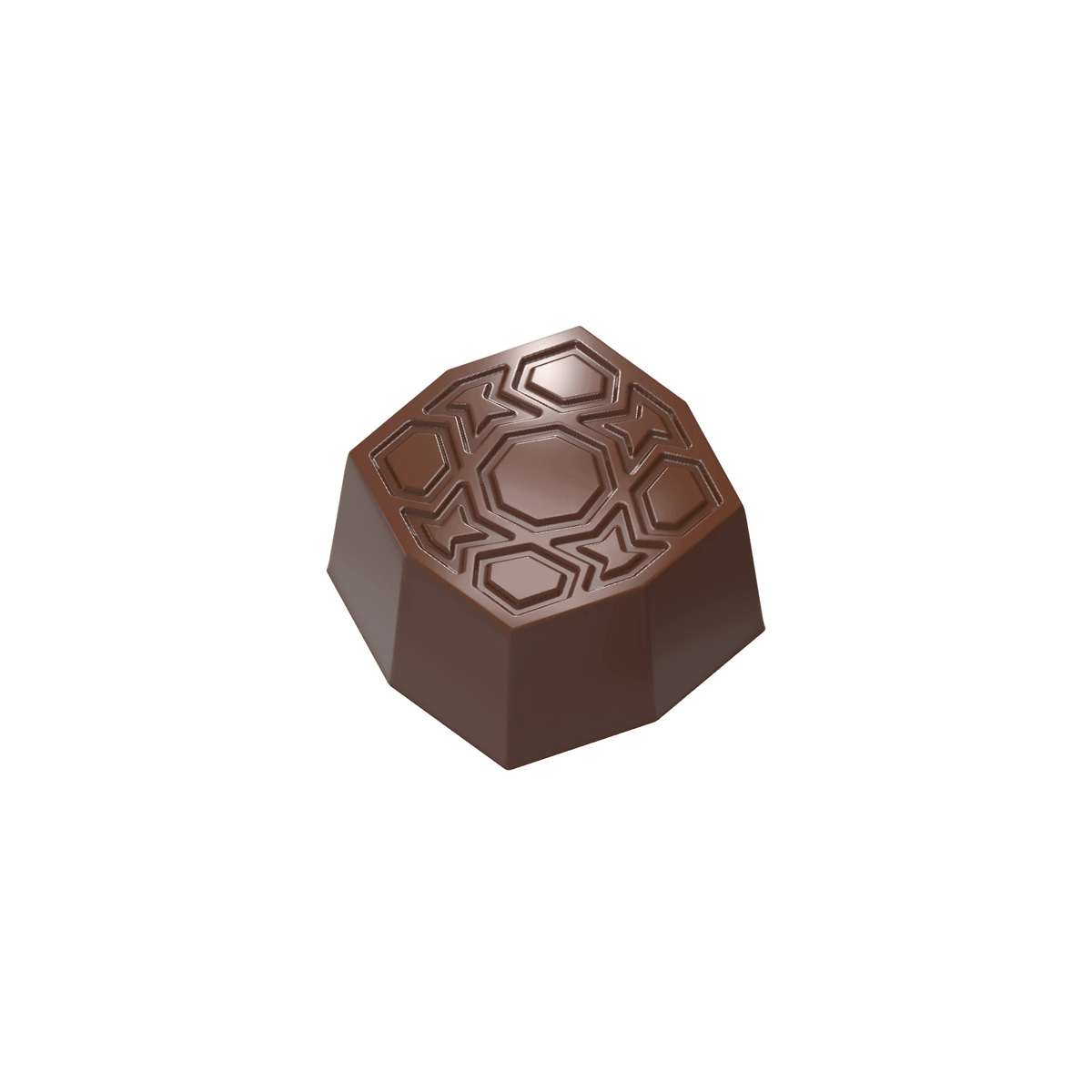 CW12149 Chocolate Mould Oriental Octagon
