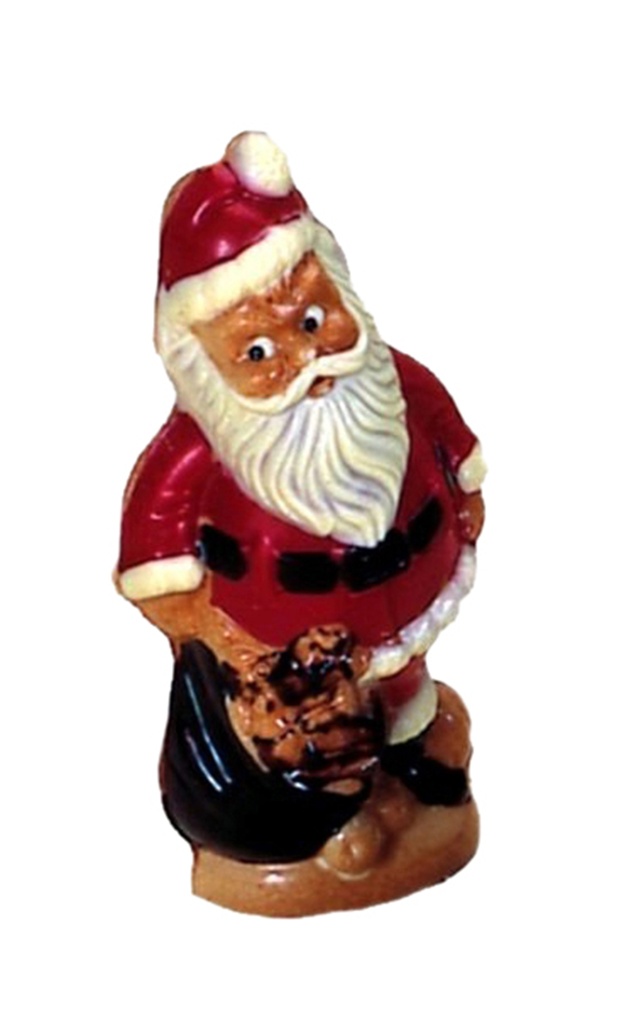 HB183 Chocolate mould Santa Claus + bag 140 mm