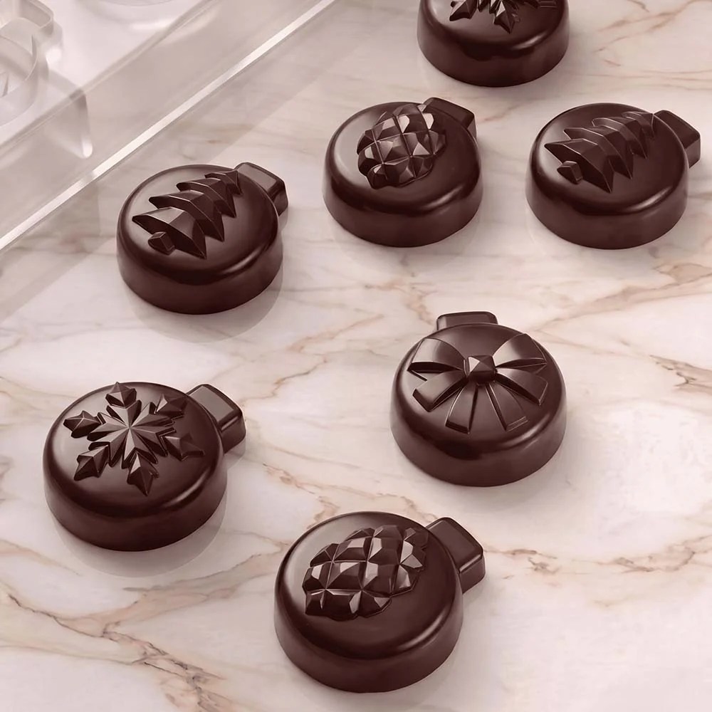 PC5083FR Pavoni Choco Mould /Xmas balls