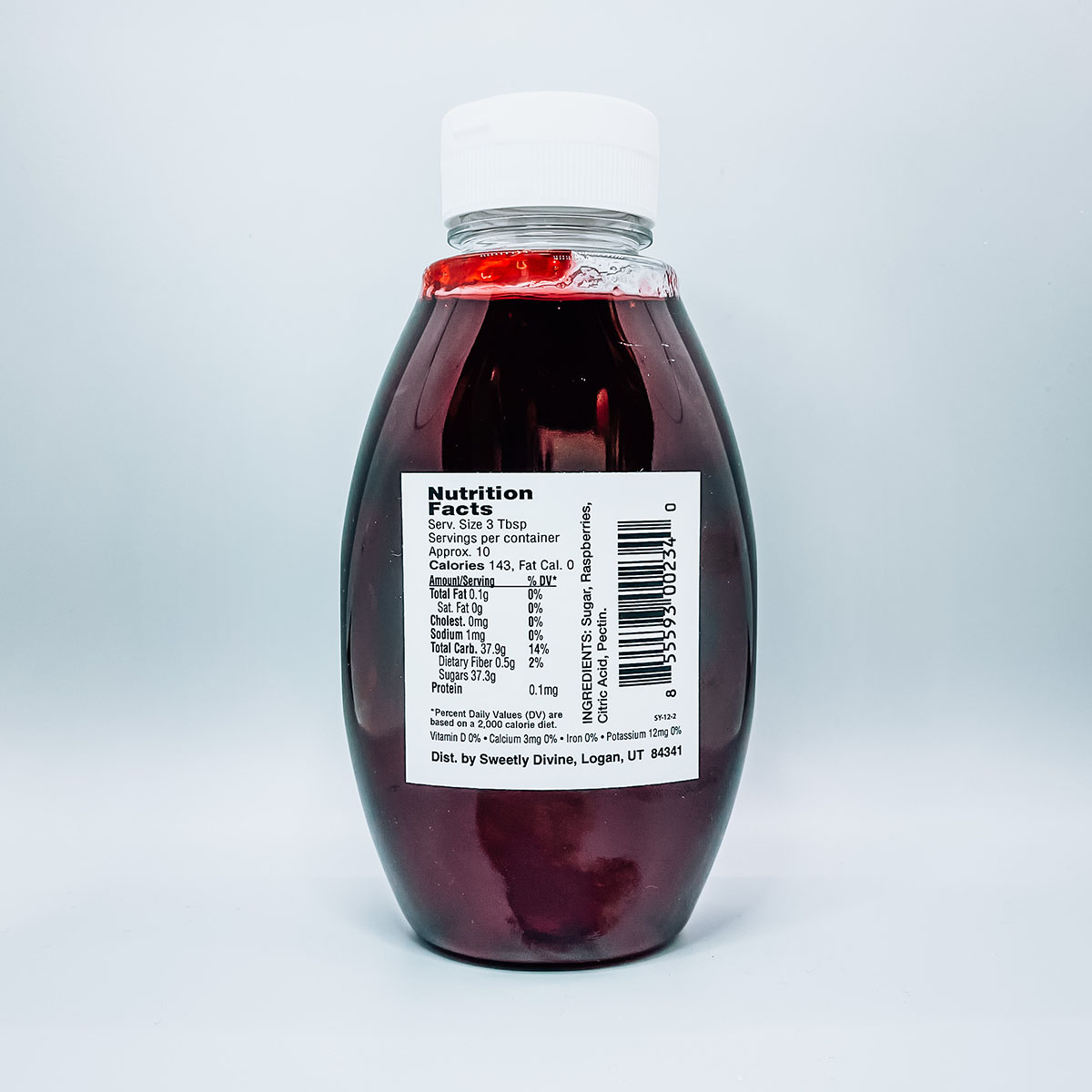 Gourmet Raspberry Syrup - Sweetly Divine