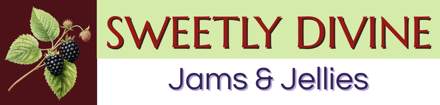 Sweetly Divine Jams & Jellies logo