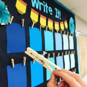 hanging hack for the classroom