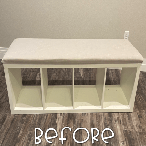 make your own storage bench seat