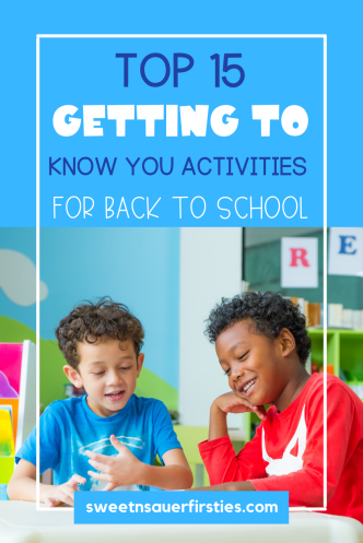 Top 15 Getting to Know You Activities